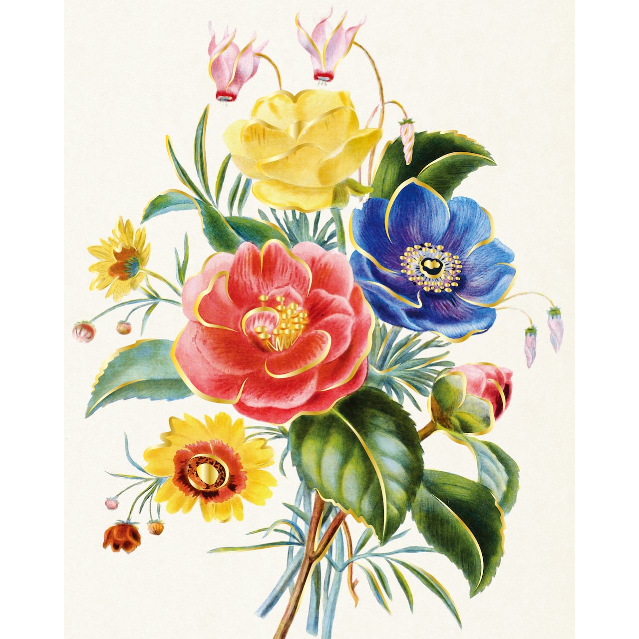 8" x 10" Floral Canvas Painting Kit by Craft Smart®